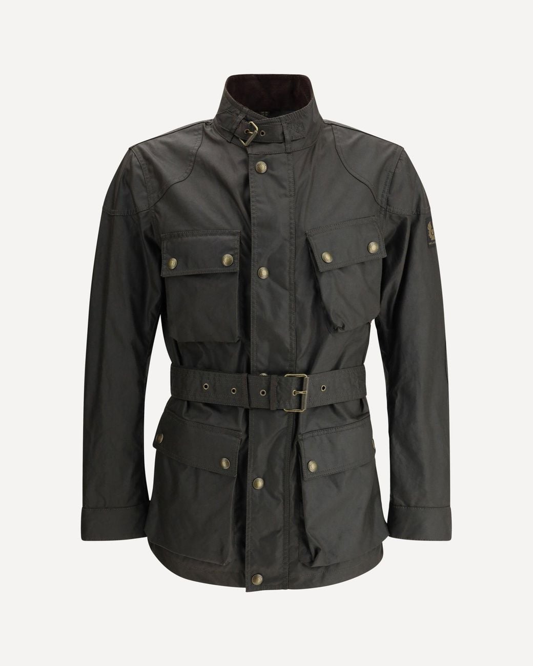 Belstaff Black Trailmaster Waterproof Jacket for men