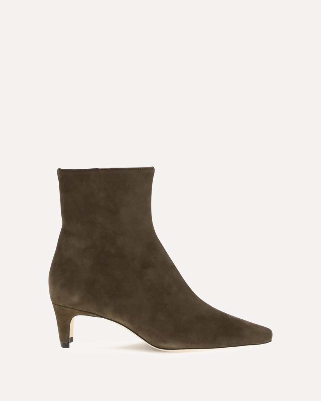Staud Brown Wally Ankle Boots