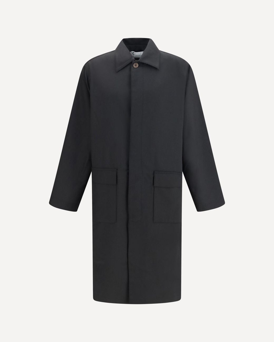GR10K Blue Lab Virgin Wool-Blend Coat for men