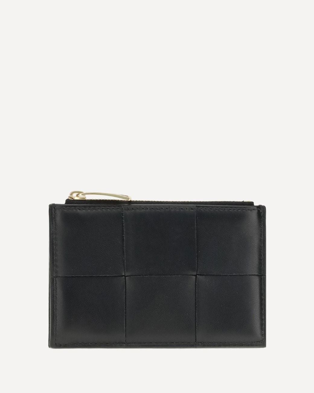 Bottega Veneta Black Lambskin Card Holder