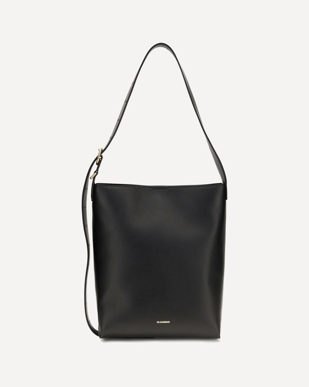 Borsa A Tracollo Cannolo di Jil Sander in Black