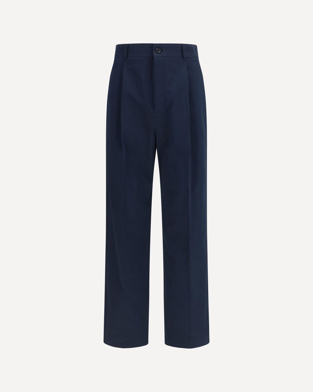Valentino Blue Straight Pants for men