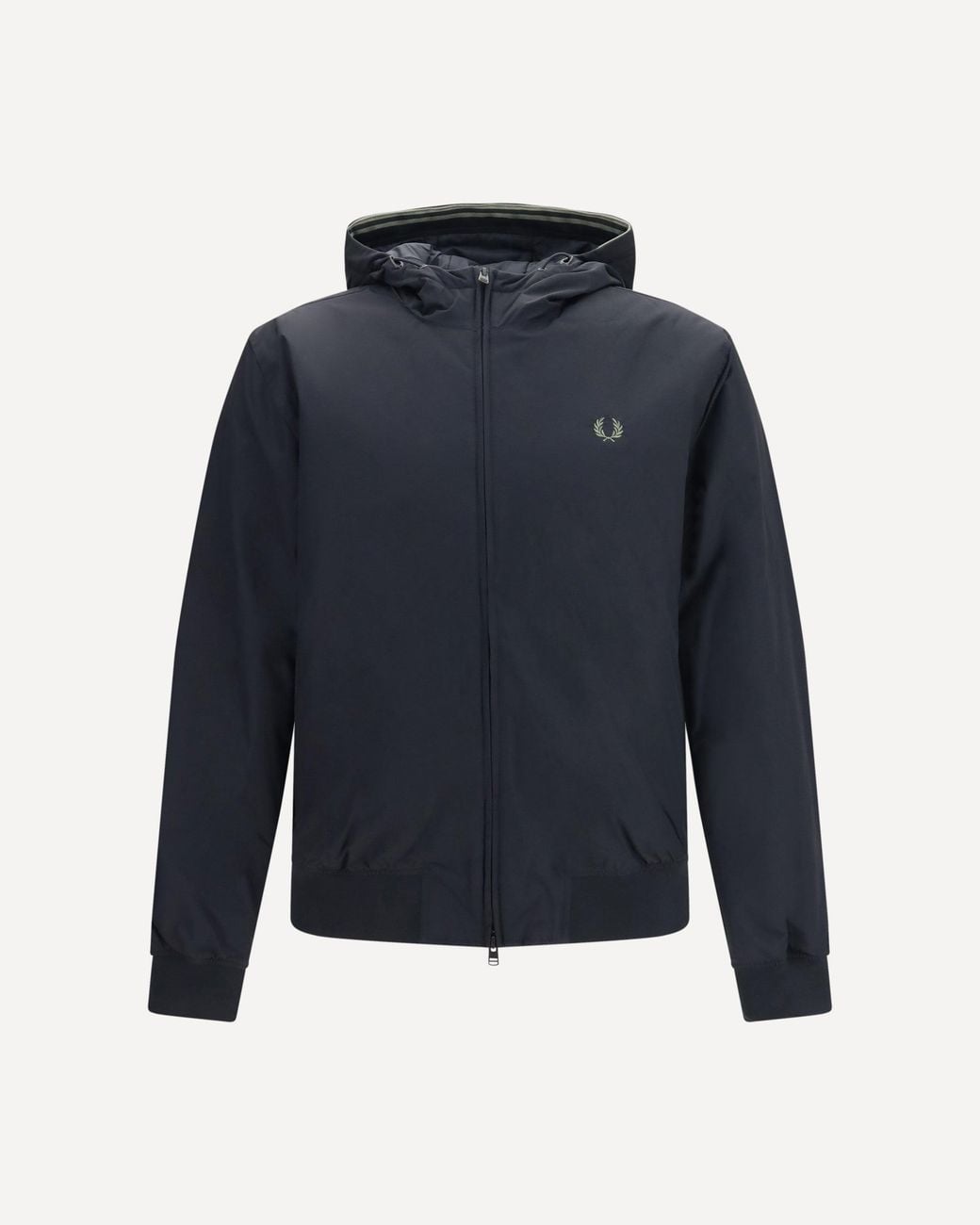 Fred Perry Blue Brentham Hooded Jacket for men