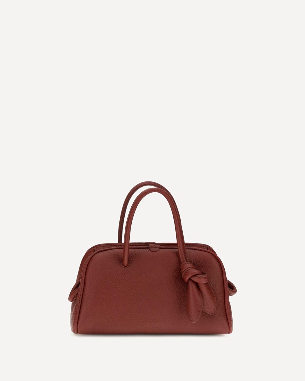 Jacquemus Brown Le Petit Turismo Leather Top Handle Bag