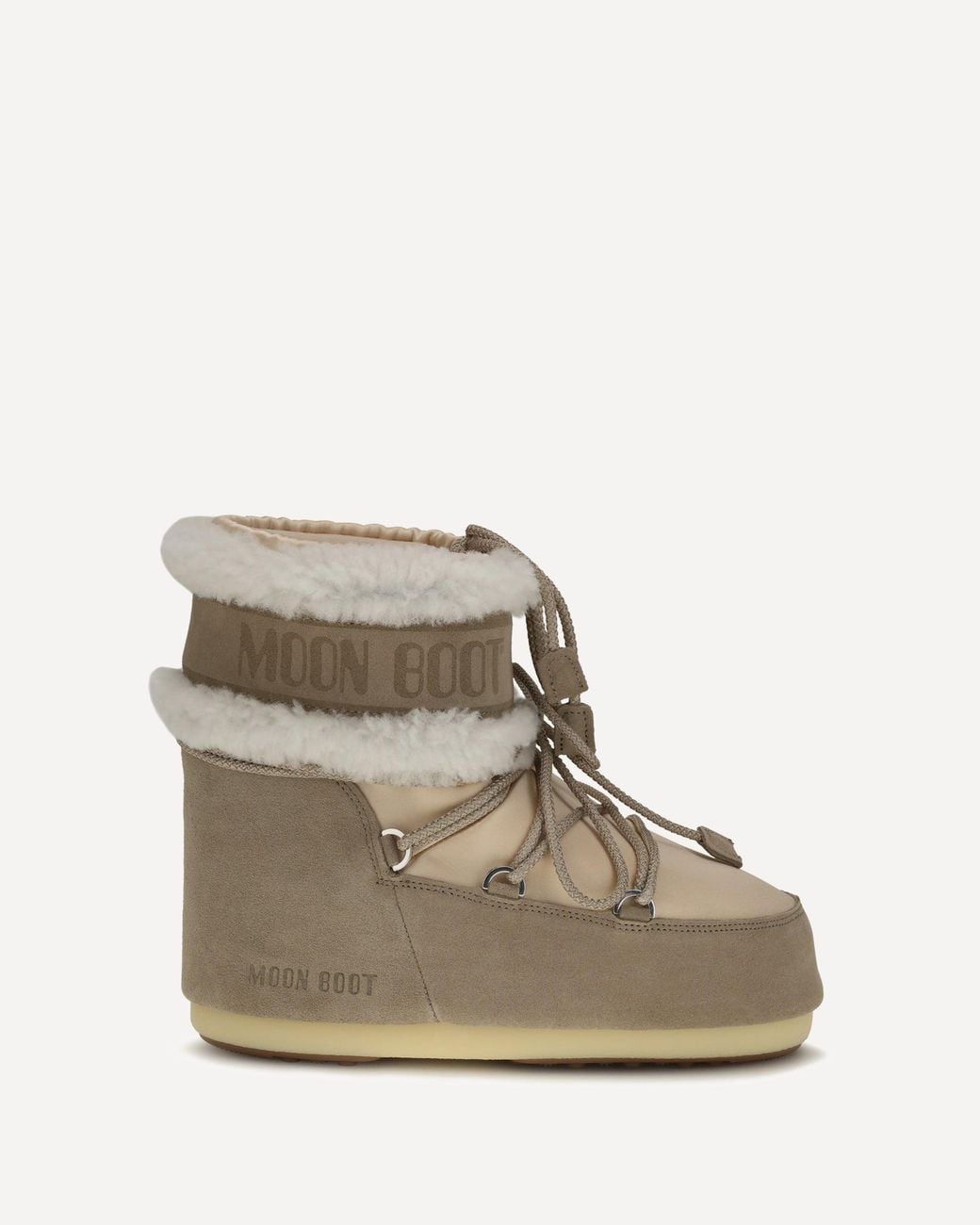 Moon Boot Natural Icon Low Pearly Plus Booties