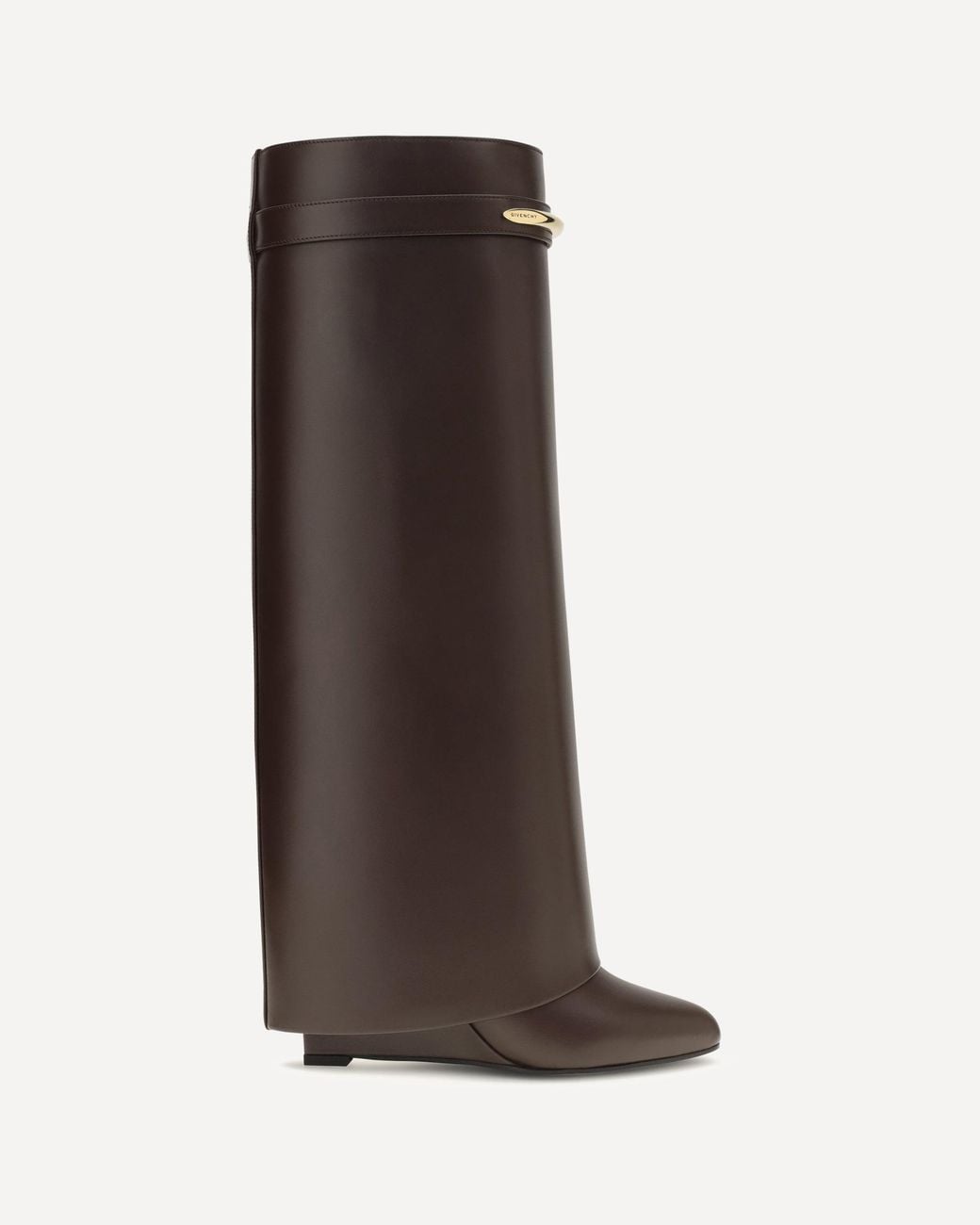Givenchy Brown Leather Shark Boots