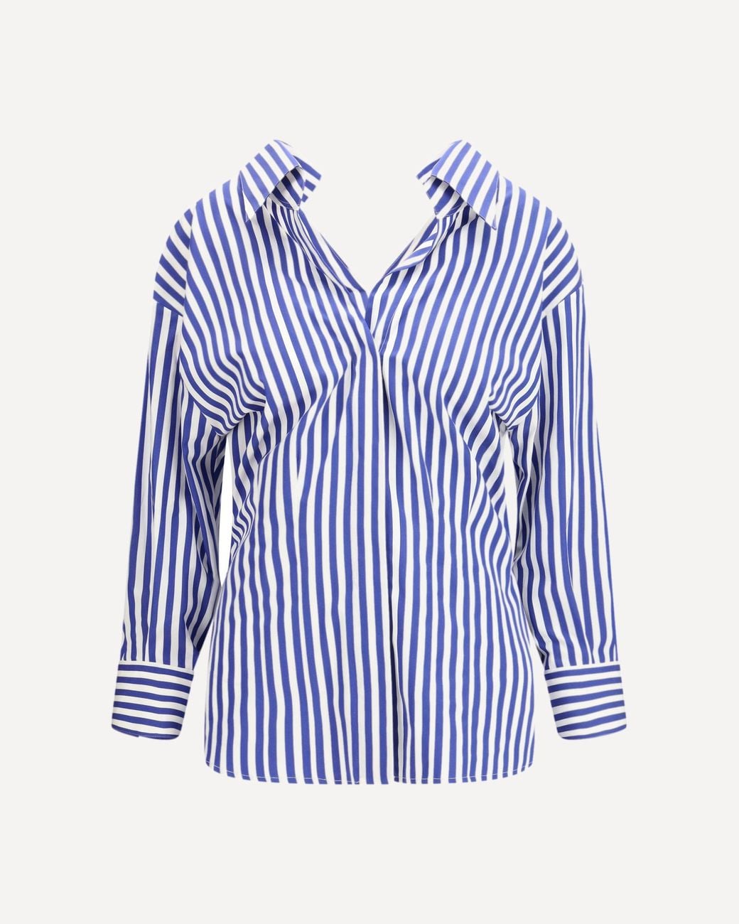 Givenchy Blue Open Cotton Shirt