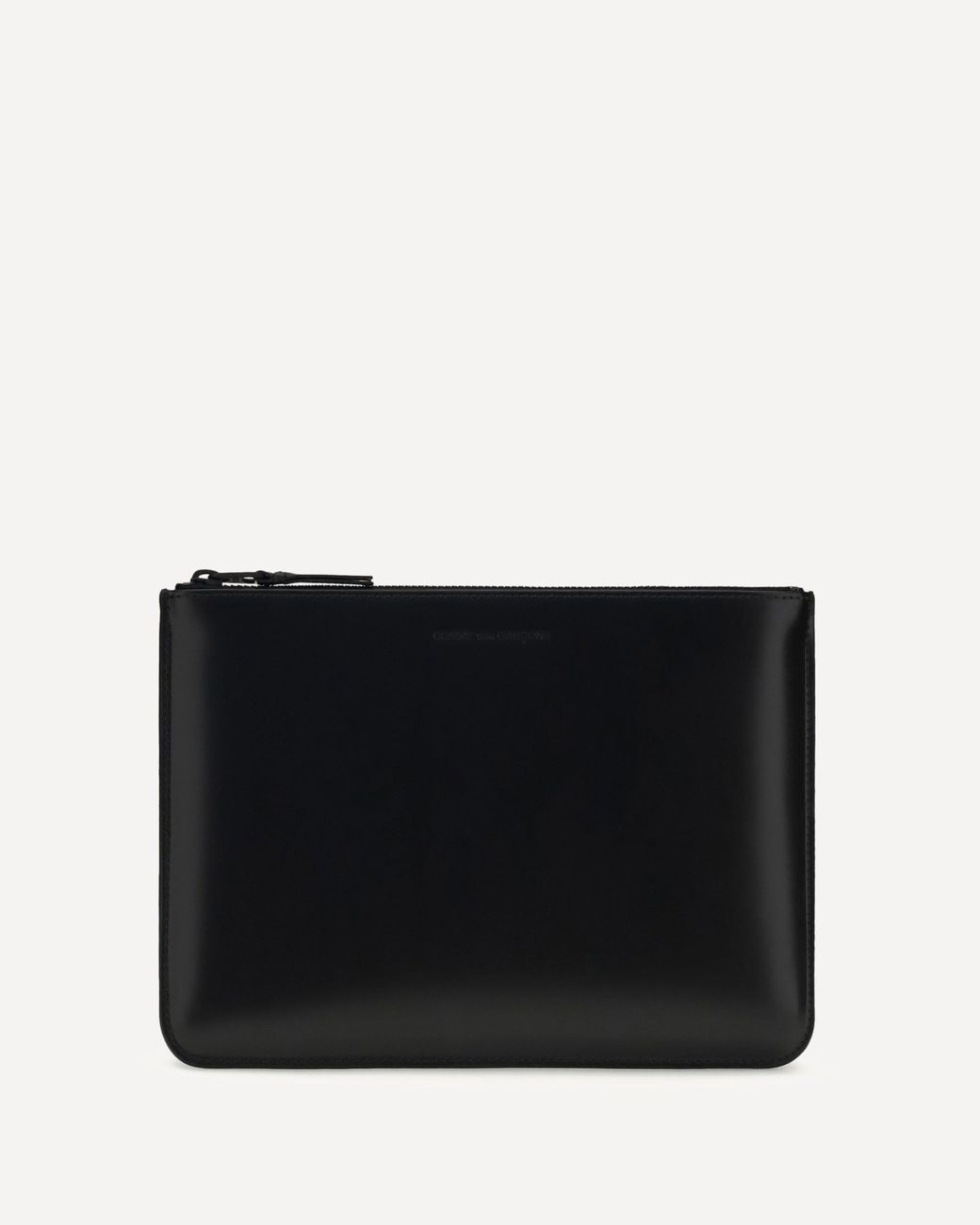 Comme des Garçons Black Leather Pouch for men