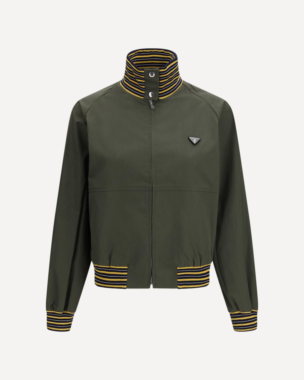 Prada Green Technical Canvas Blouson