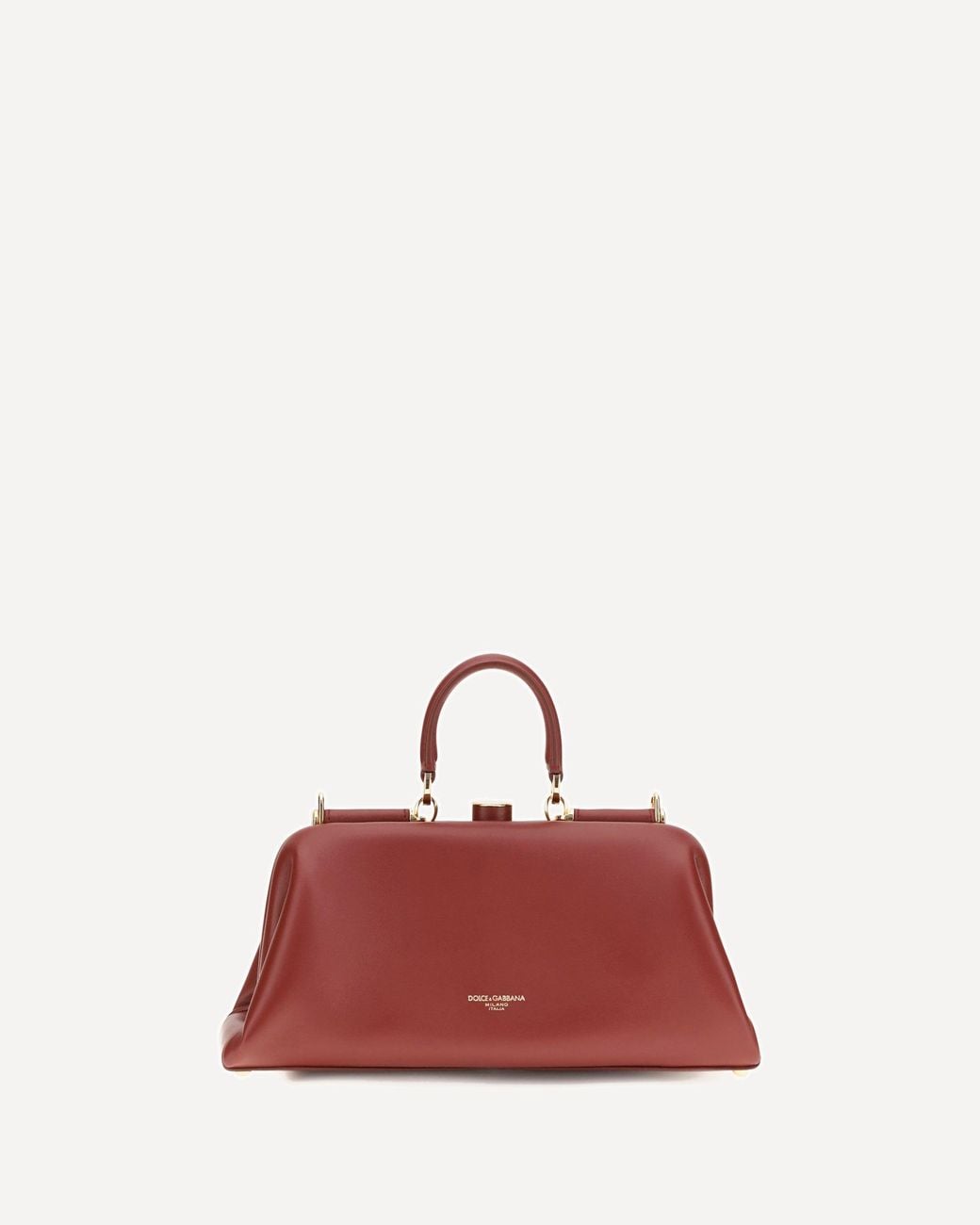 Dolce & Gabbana Red Grandma Medium Top-Handle Bag