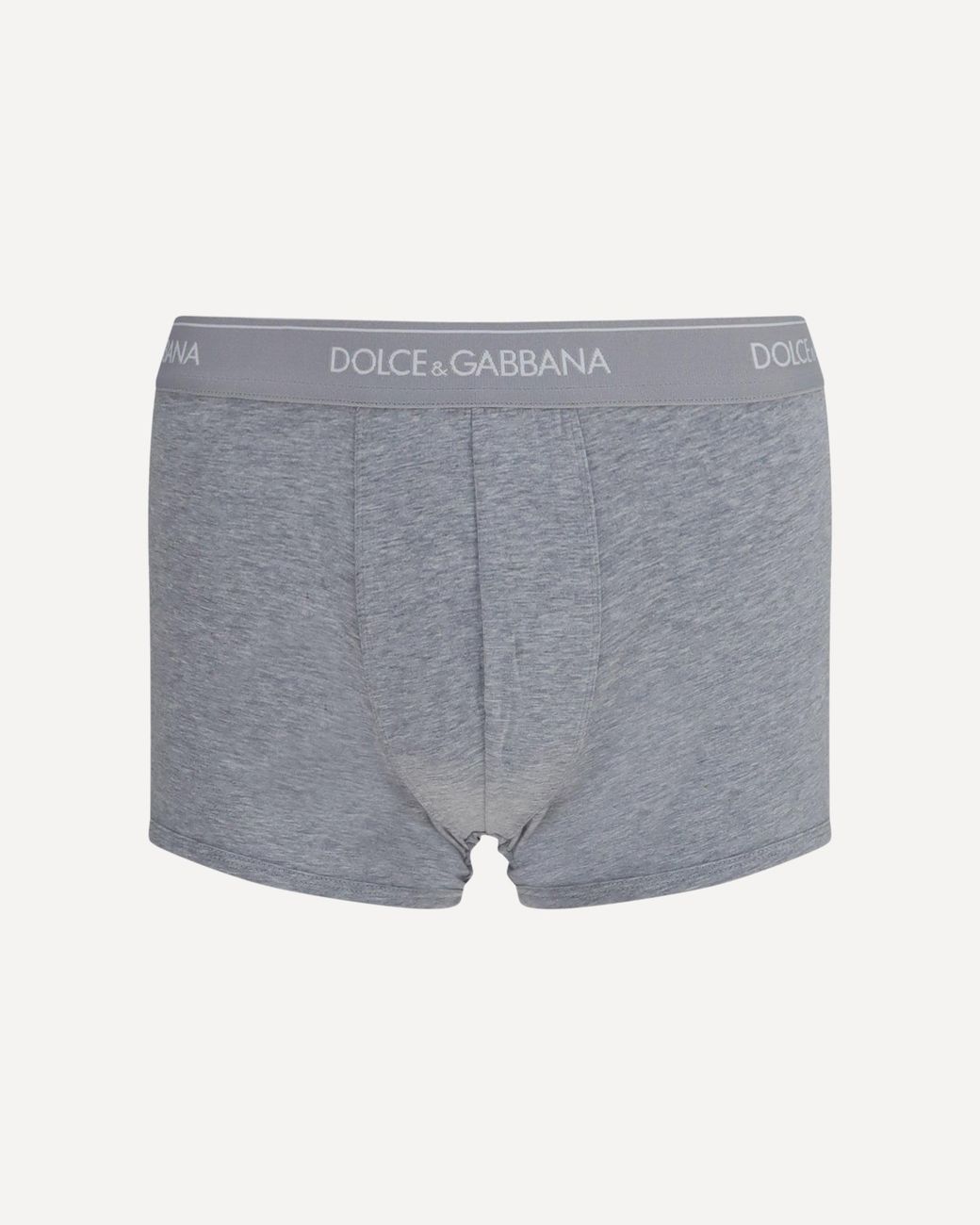 Dolce & Gabbana Gray Two-Pack Stretch Cotton Boxer Briefs for men