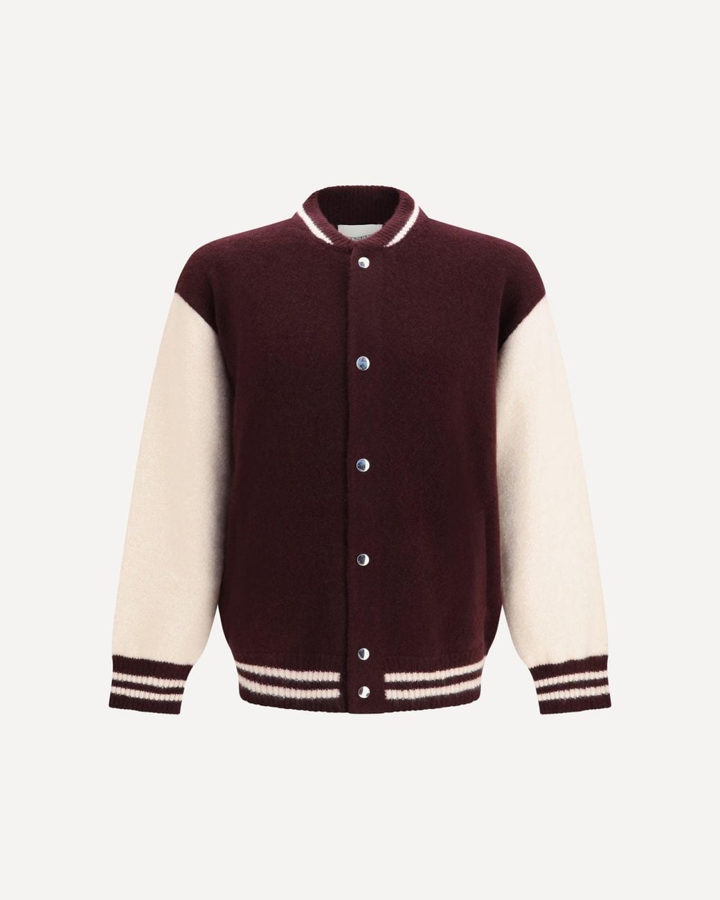 Laneus Purple Cashmere And Silk Bomber for men