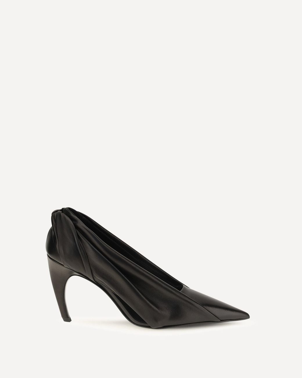 Khaite Black Eve Leather Pumps
