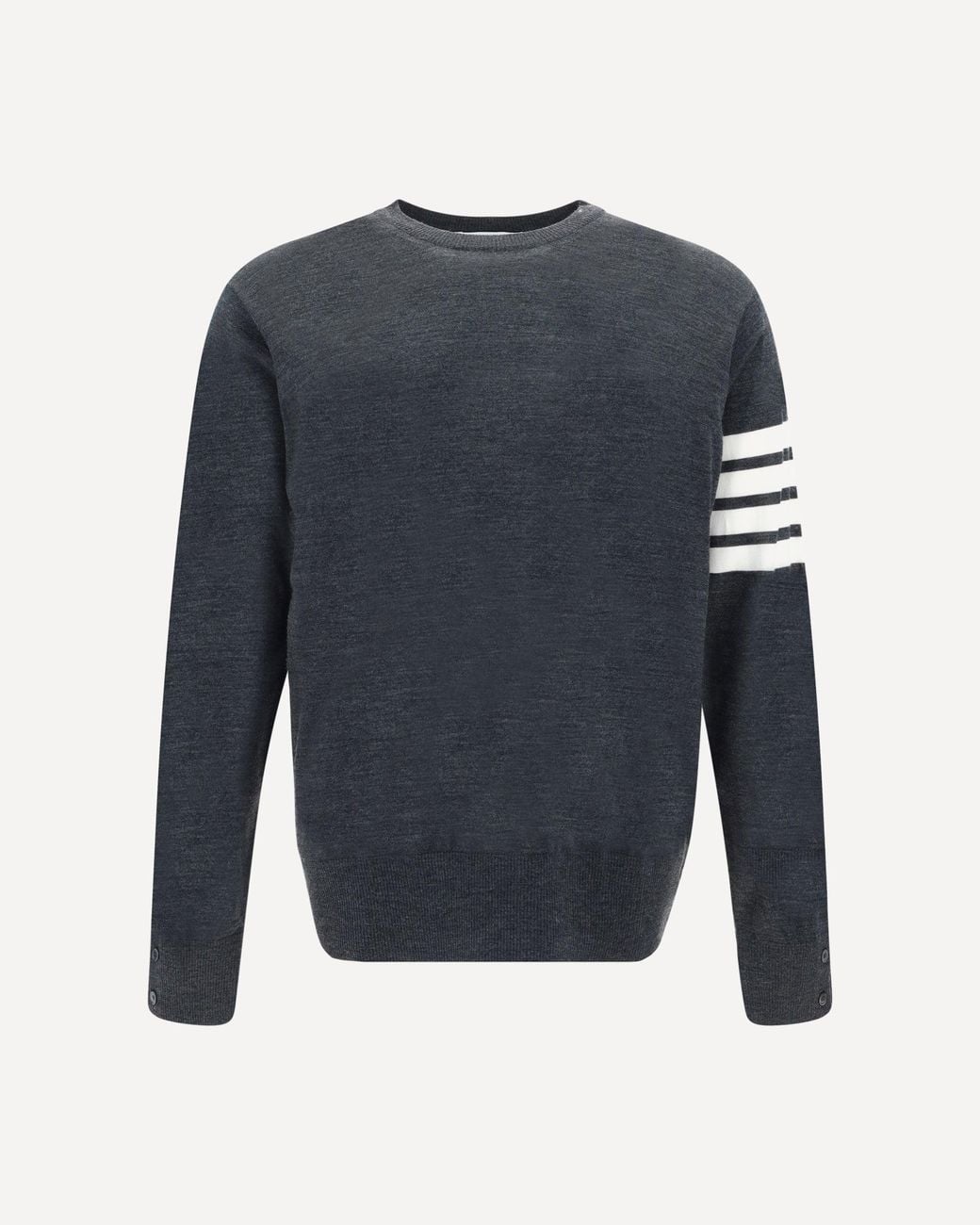 Thom Browne Blue Virgin Wool Sweater for men