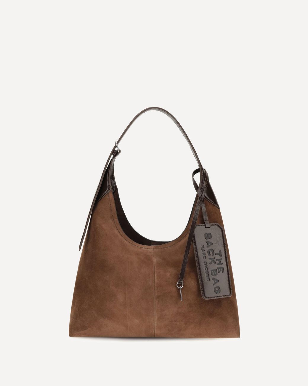 Marc Jacobs Brown Sack Suede Shoulder Bag