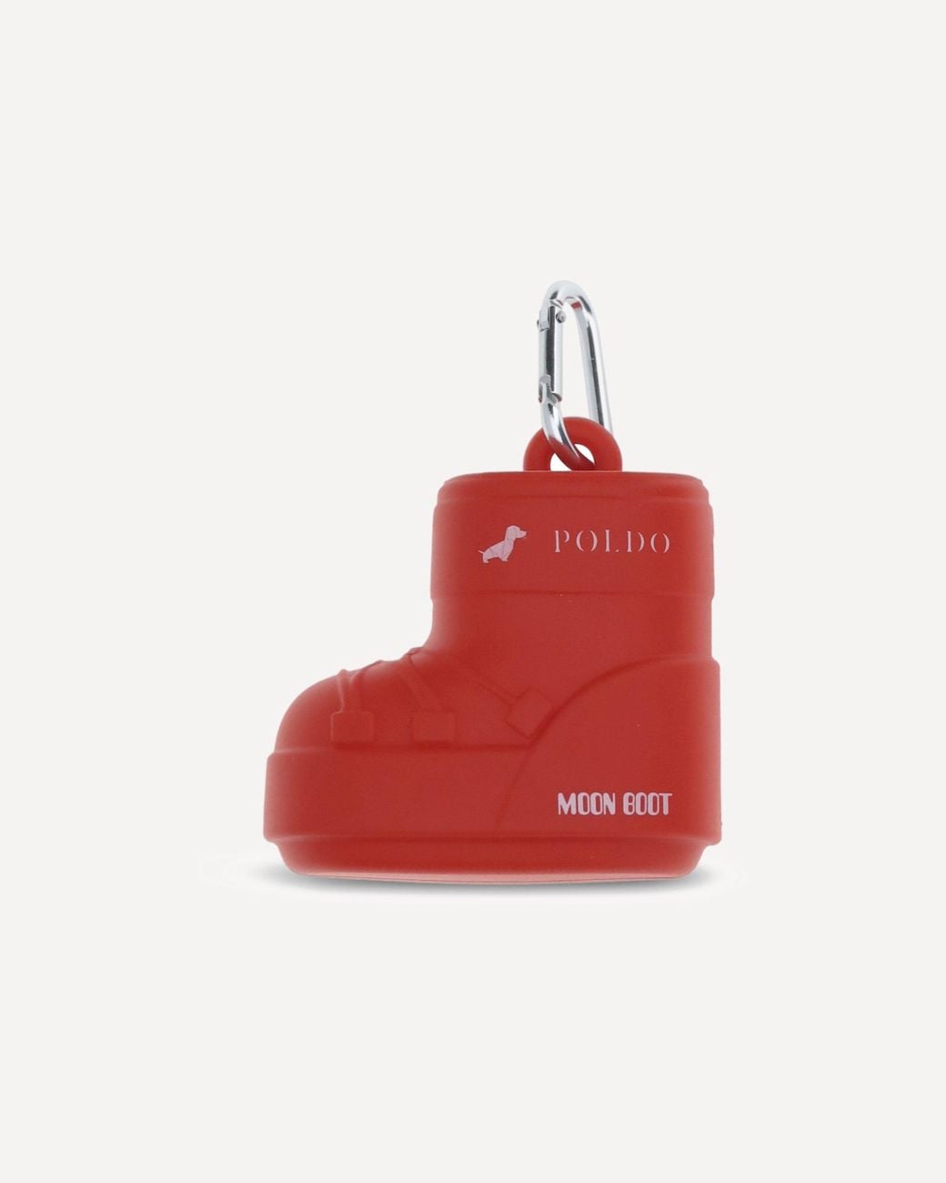 Moon Boot Red Poldo X Moonboot Waste-Bag Holder