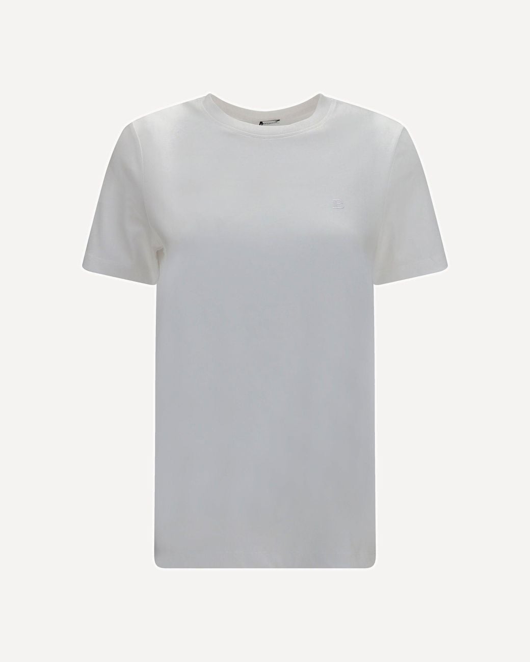 Balmain Gray Embroidered Jersey T-Shirt