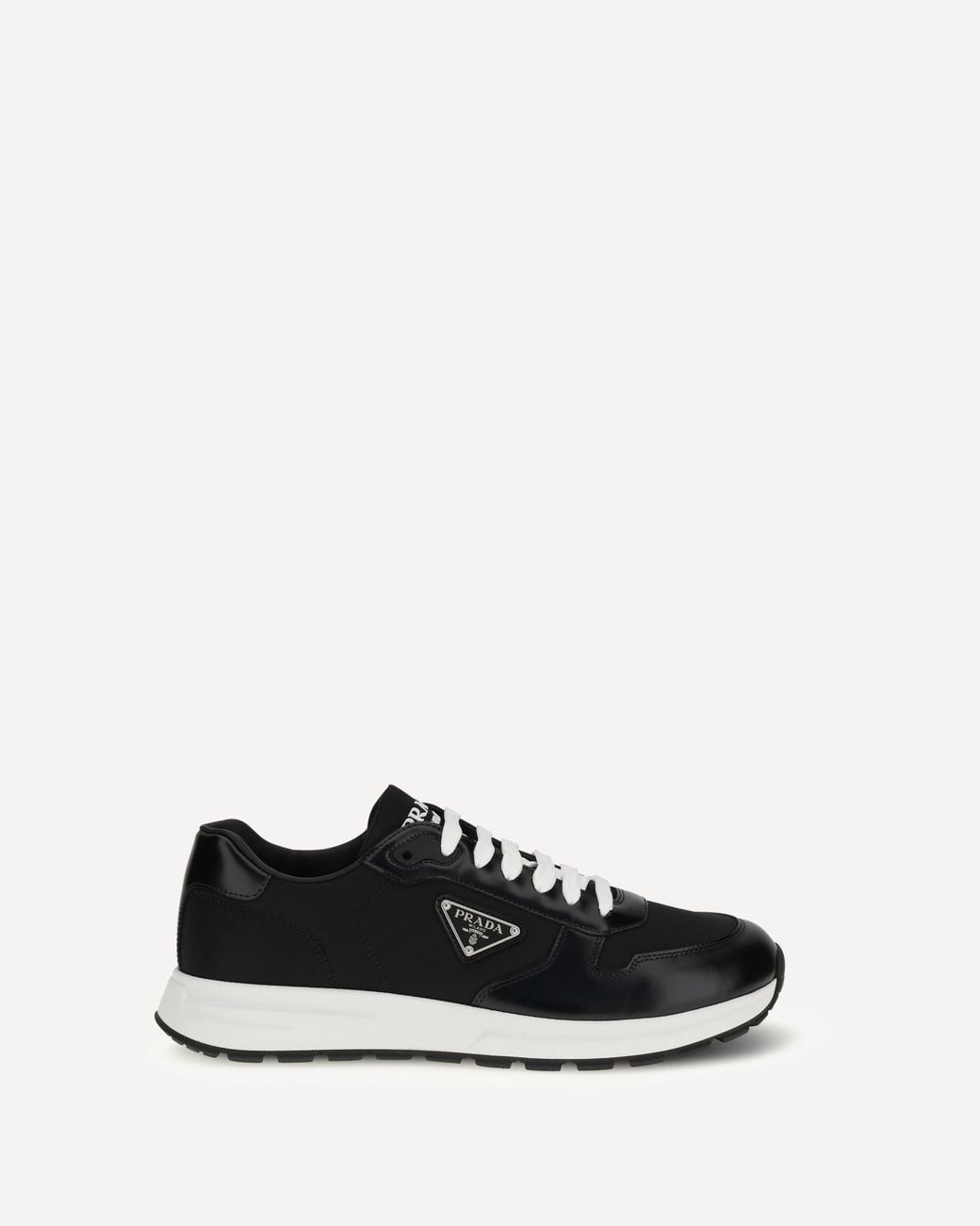 Prada White Prax 01 Sneakers for men