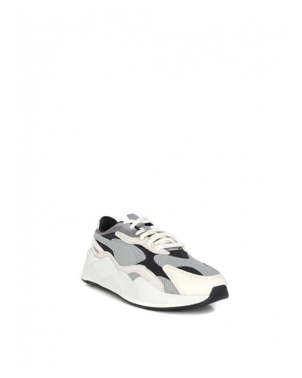 PUMA Rs-x3 Puzzle Limestone Whisper White Sneaker for Men | Lyst