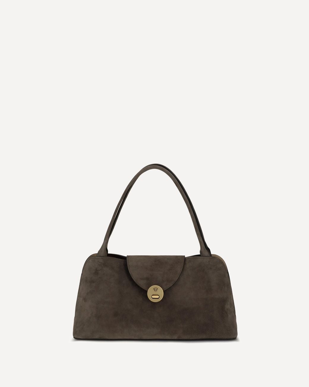 Versace Brown Medium Vivian Shoulder Bag