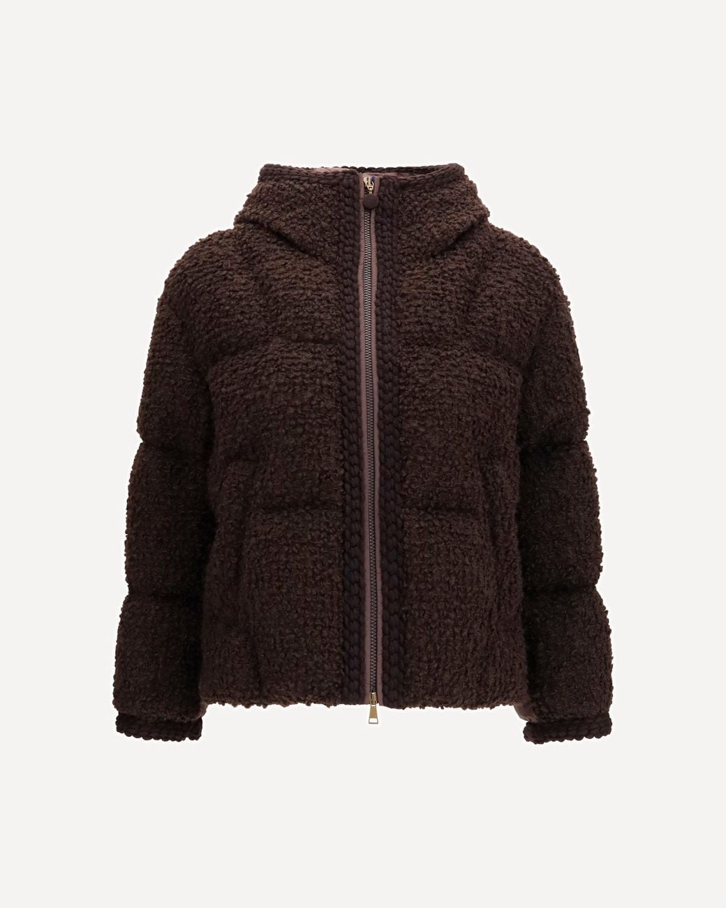 Moncler Brown Cristallin Padded Jacket