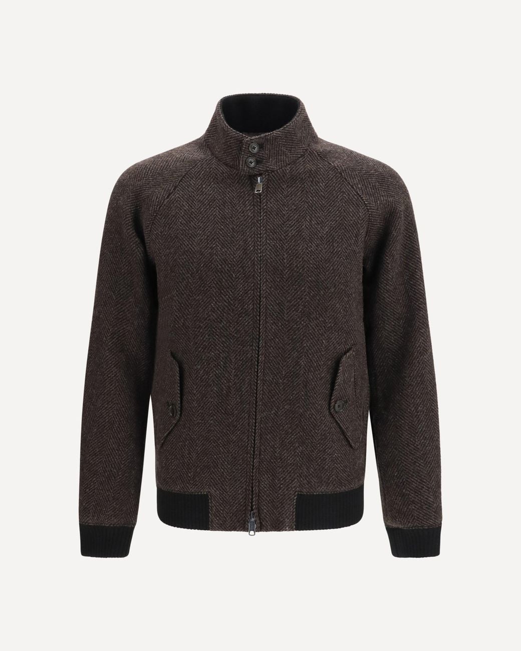 Baracuta Black Herringbone G9 Jacket for men