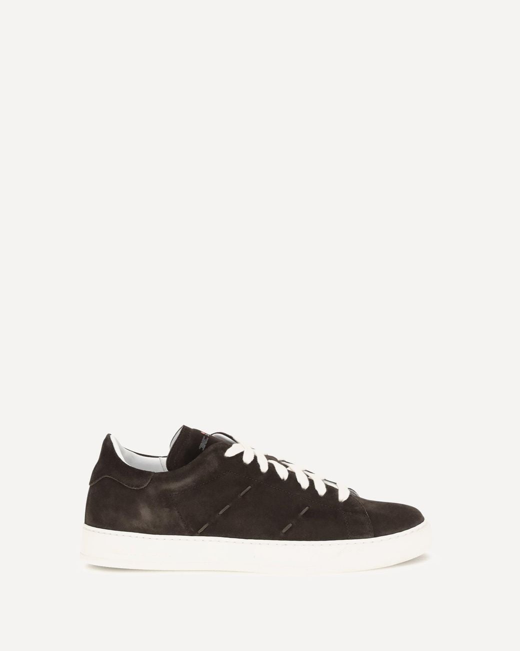 Kiton White Suede Sneakers for men