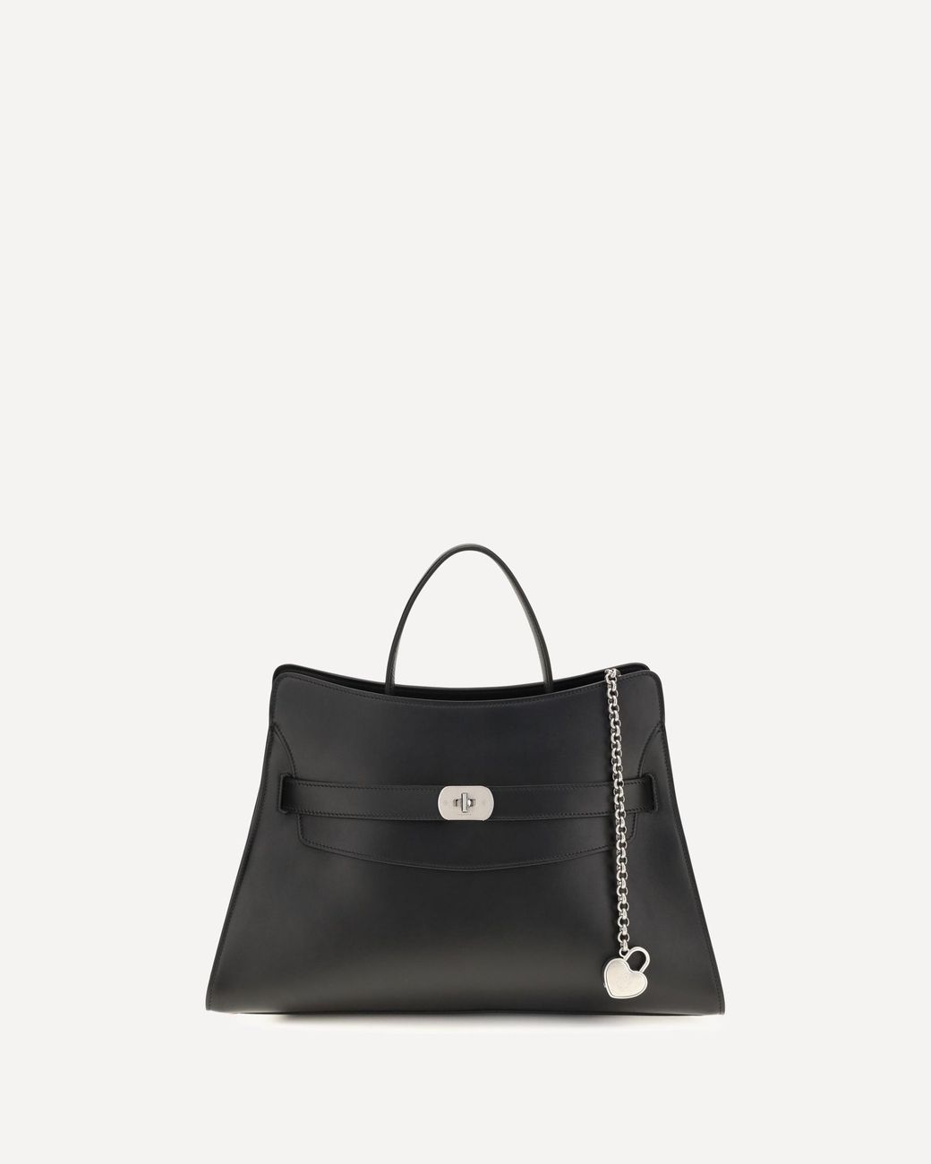 McQueen Black Locke Shoulder Bag