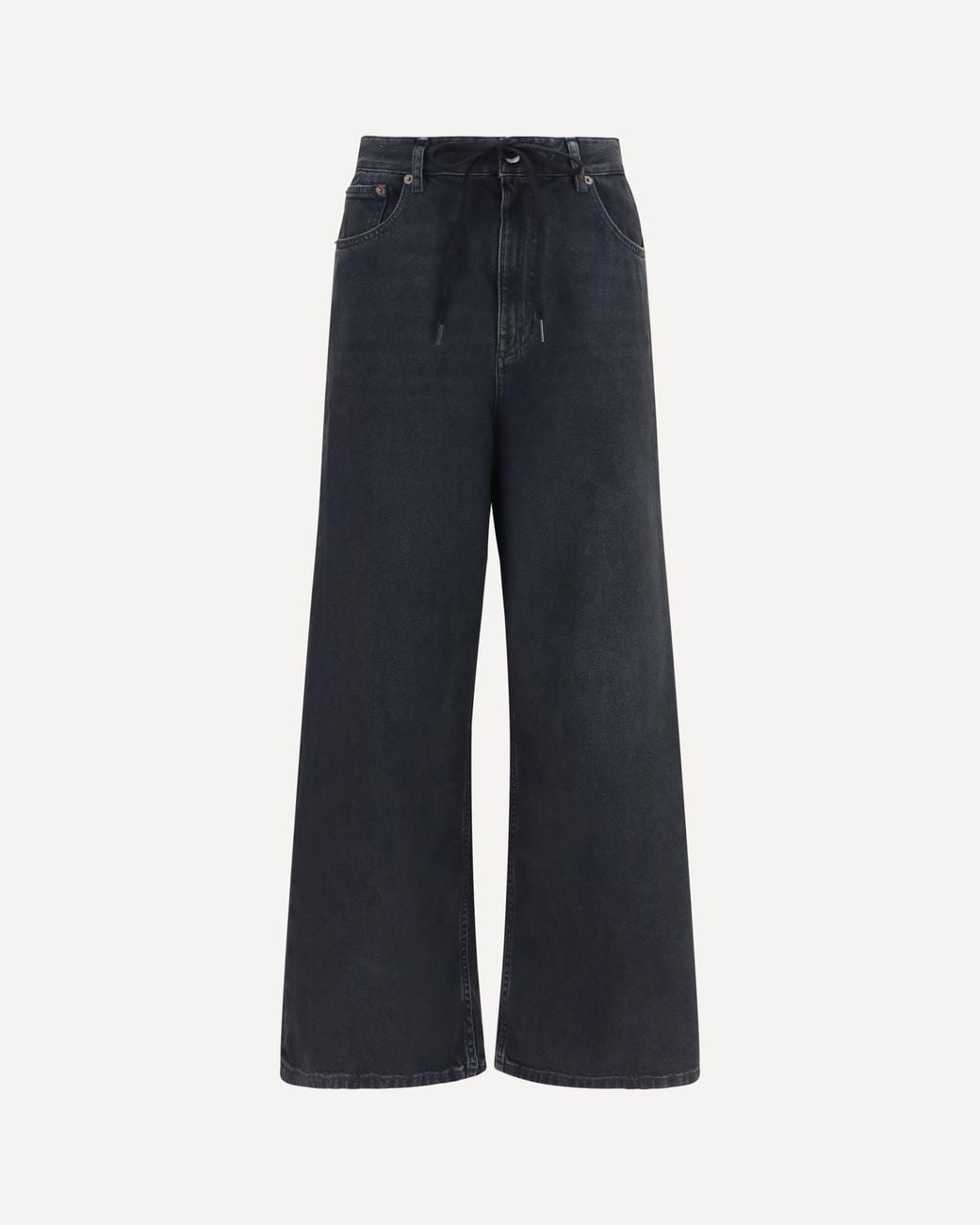 MM6 by Maison Margiela Blue Straight-Leg Stretch Denim Jeans