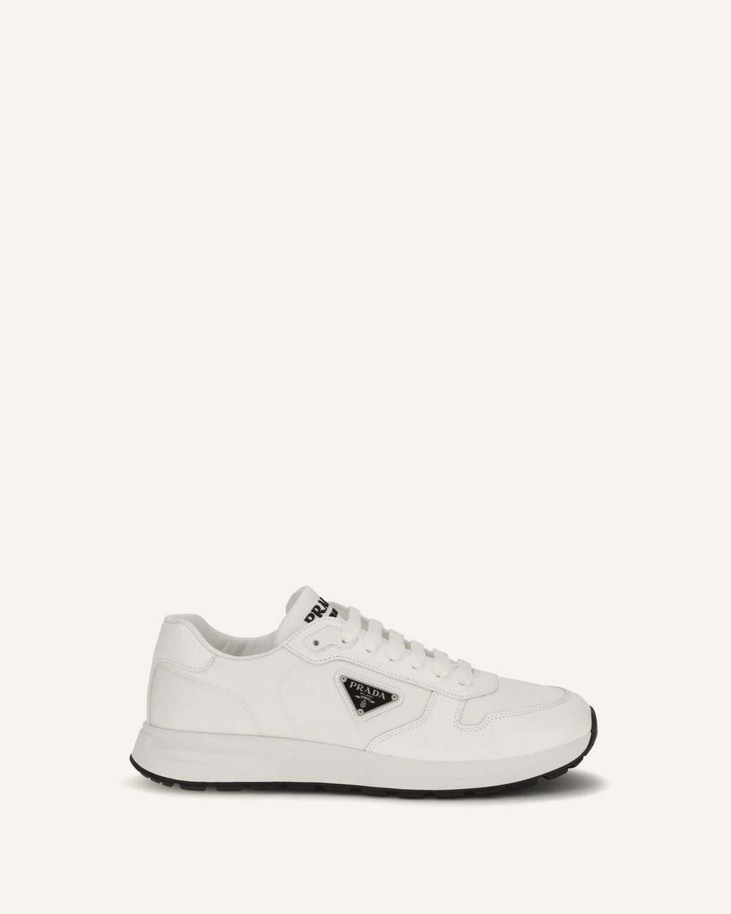 Prada White Prax 01 Sneakers for men