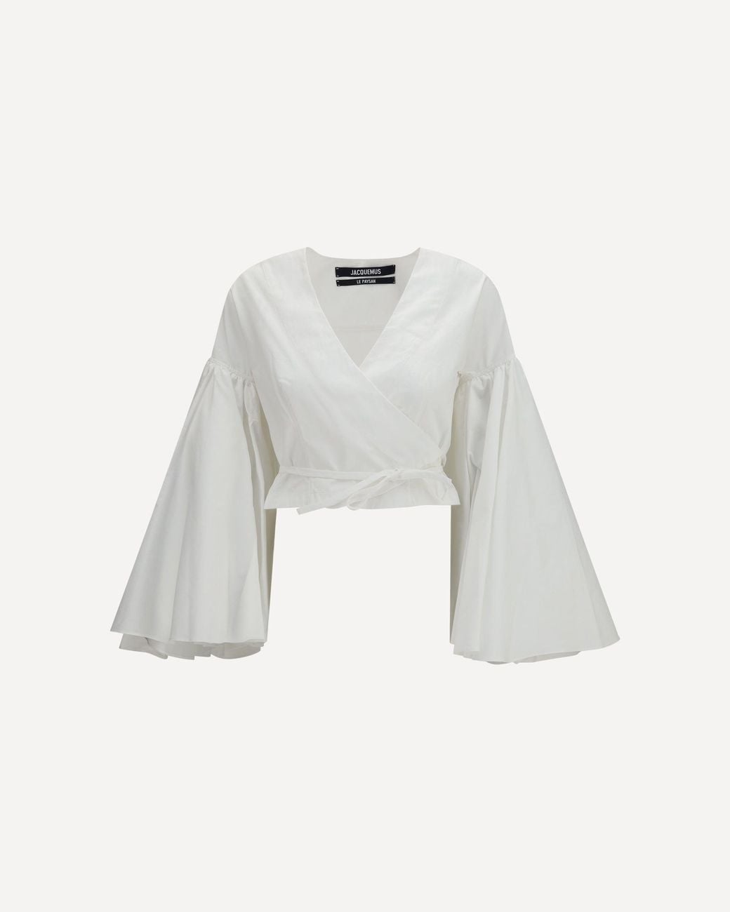 Jacquemus White Paysan Wrap Top