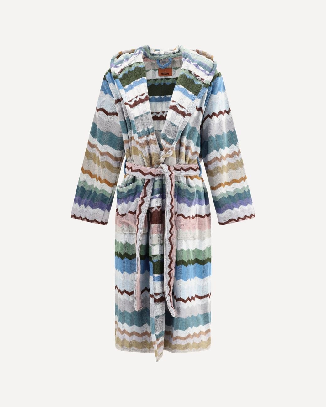 Missoni White Eva Bathrobe