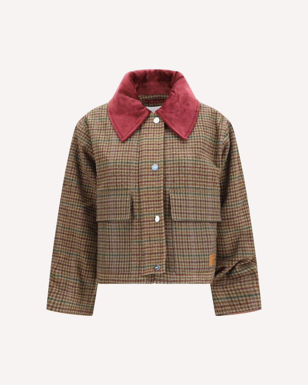 Ganni Brown Twill Jacket