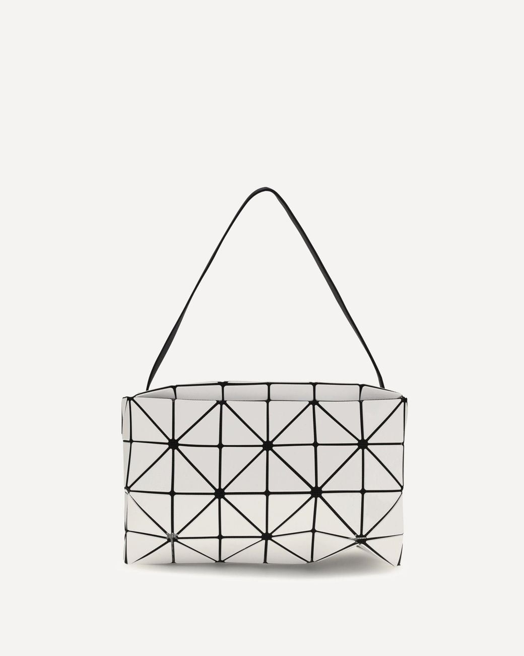 Issey Miyake White Carton Shoulder Bag
