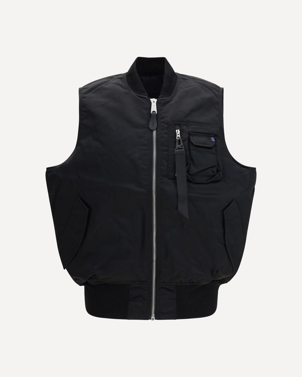 Alpha Industries Black Ma-1 Base Vest for men