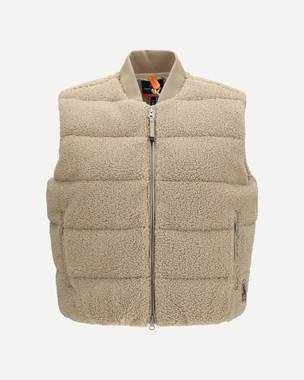Parajumpers Natural Simaw Padded Bouclé Vest