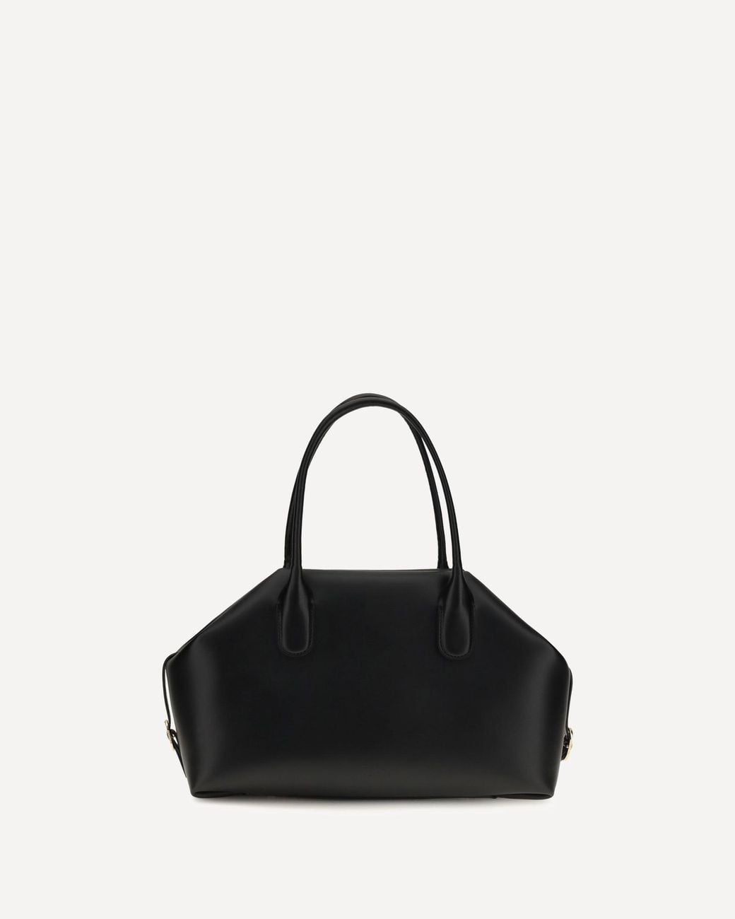 THEMOIRÈ Black Medium Talia Trank Shopping Bag