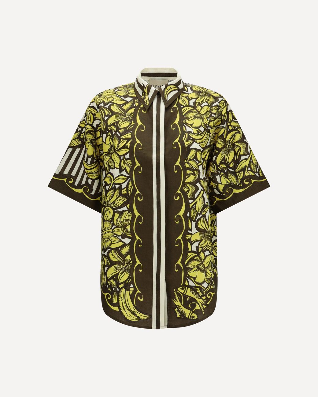 ALÉMAIS Green Mona Shirt