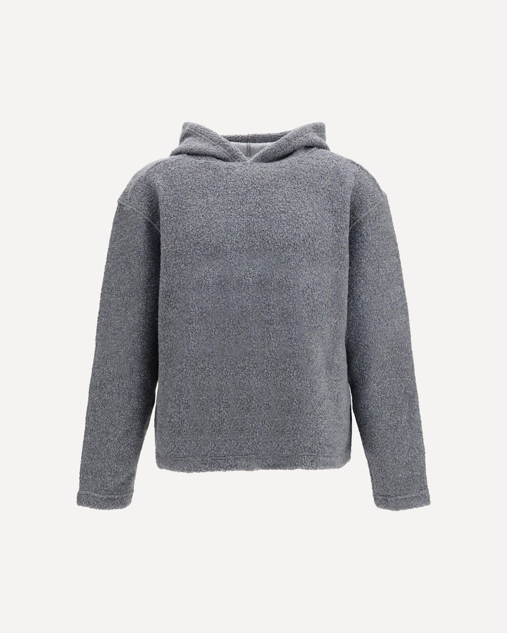 sunflower Gray Wool Hoodie for men