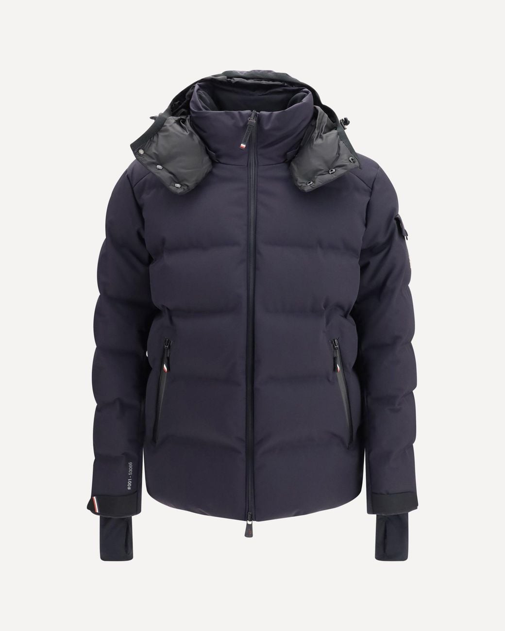 Moncler Blue Montgetech Hooded Ski Jacket for men