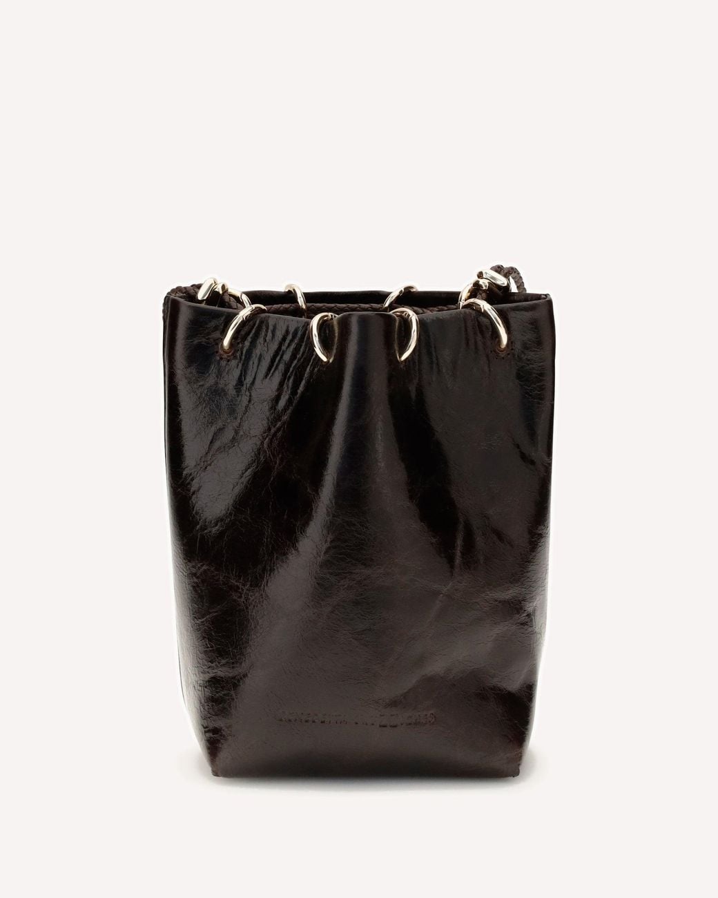 Benedetta Bruzziches Black Doudou Petite Bucket Bag