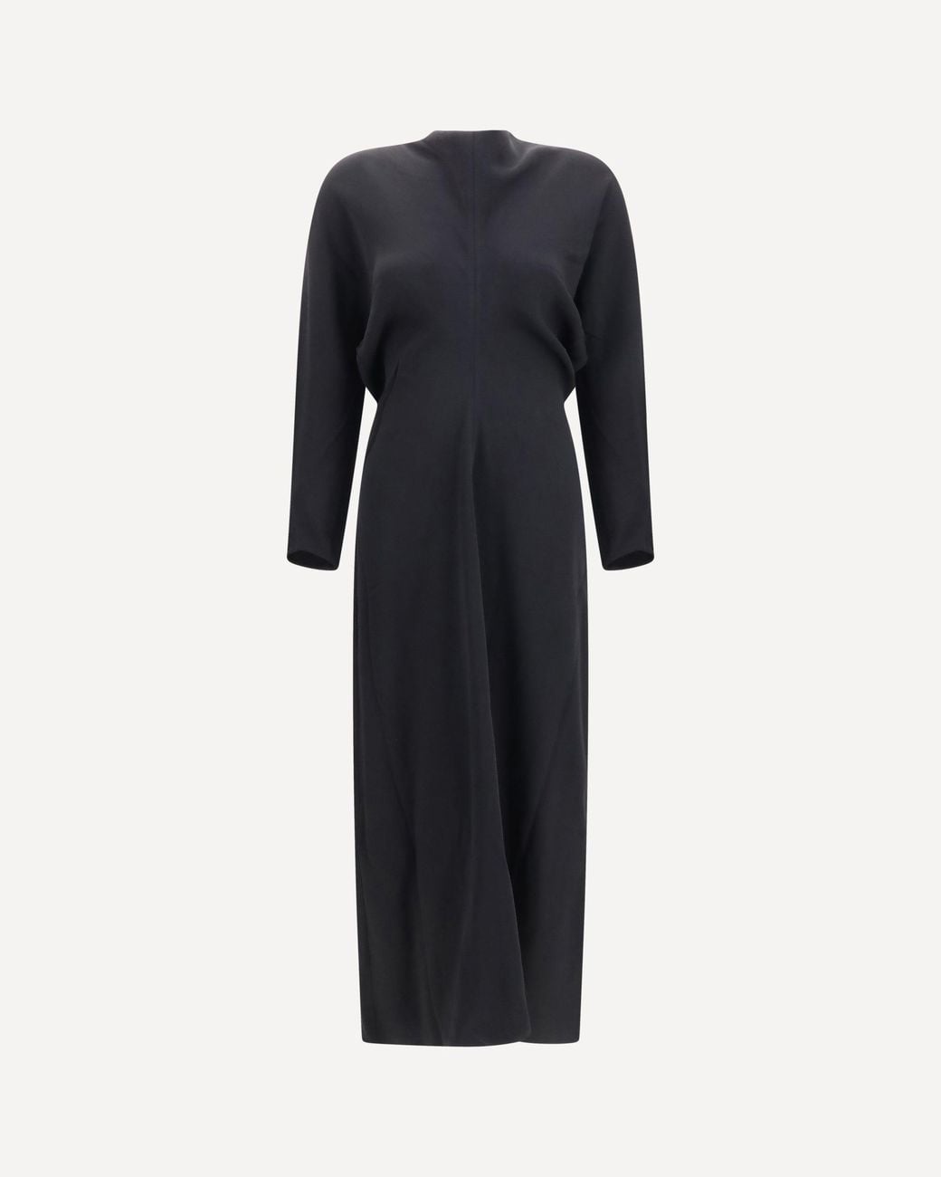 Totême Blue Open-Back Bow Dress