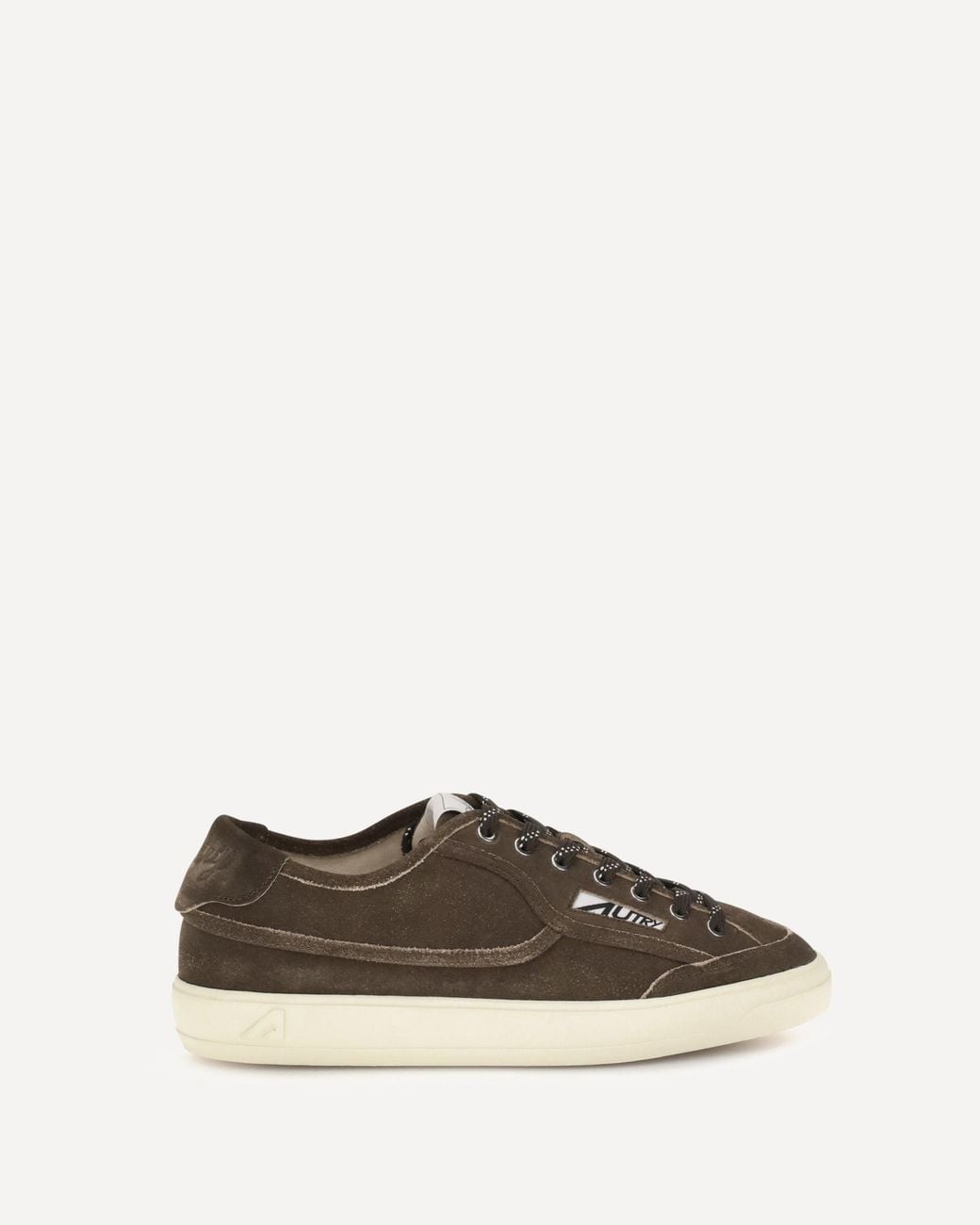 Autry Brown Medalist Low Suede And Leather Sneakers for men