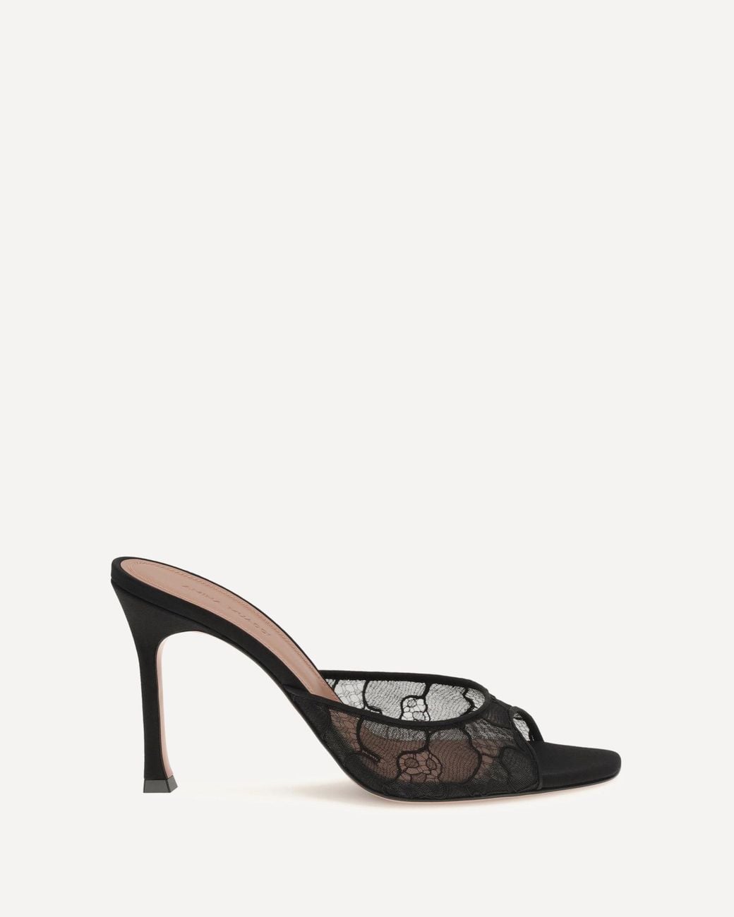 AMINA MUADDI Natural Alexa Lace Sandals