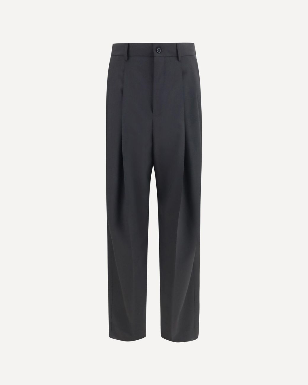 Dolce & Gabbana Blue Wide-Leg Wool Blend Tailored Pants for men