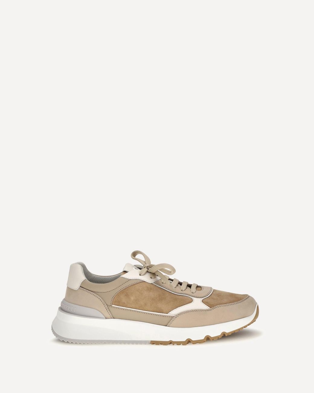 Brunello Cucinelli Natural Leather Sneakers for men