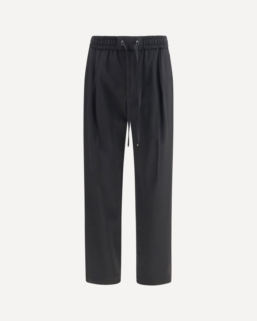 Dolce & Gabbana Blue Wool Gabardine Jogger Pants for men