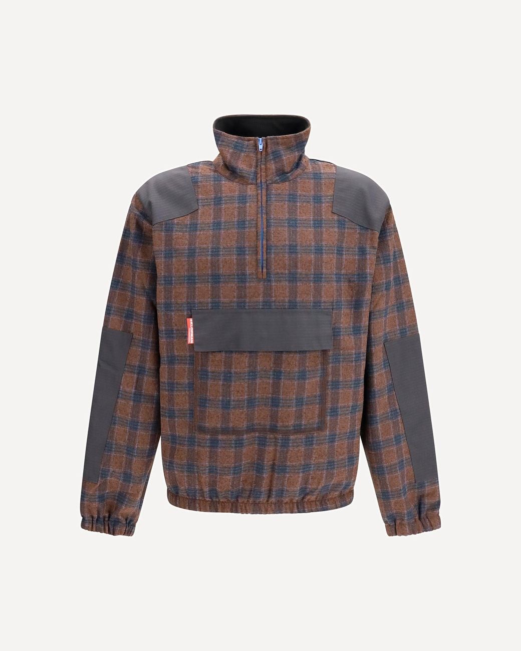 GR10K Purple Cotton-Blend Zip Jacket for men