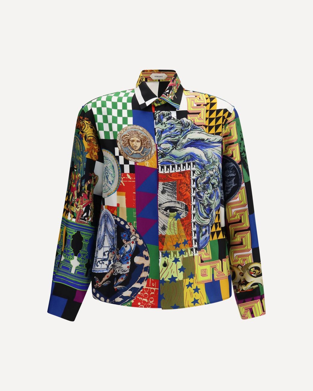Camicia di Versace in Multicolor da Uomo