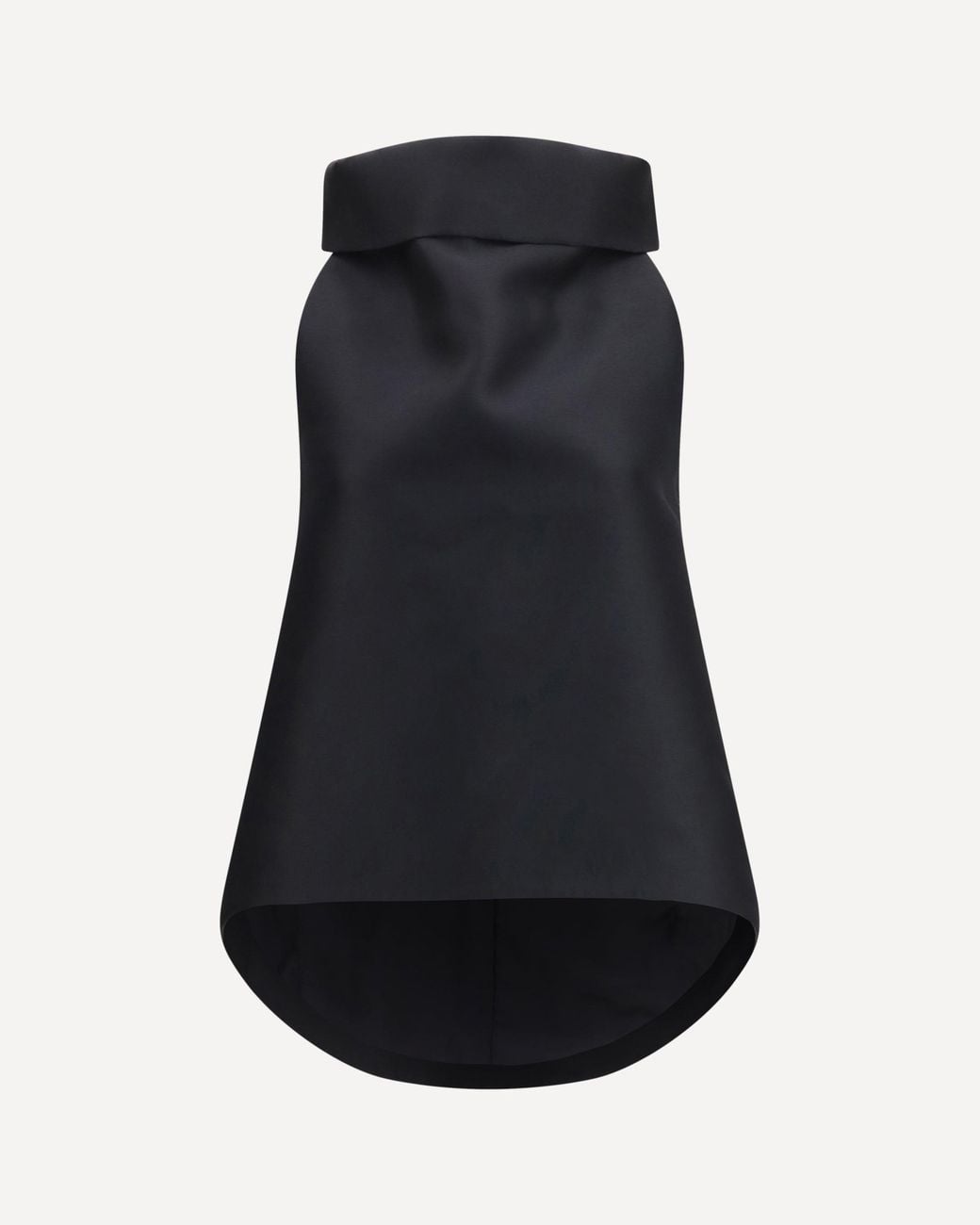 Balenciaga Black High Neck Top
